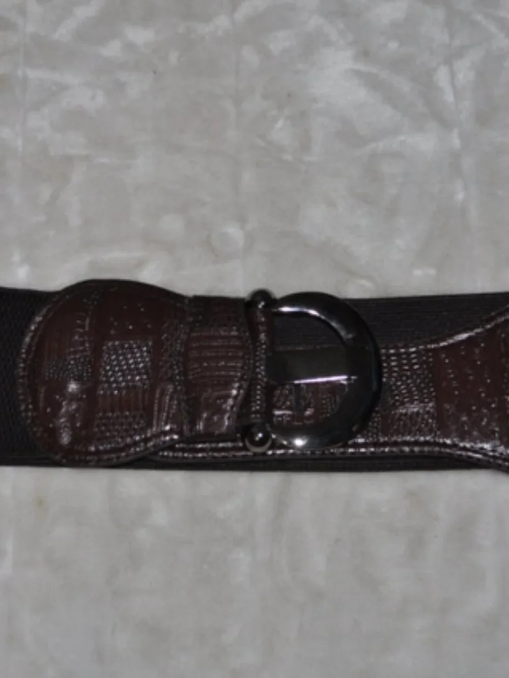 Women's Belt retro vintage Stretchy Cinch Belt 3 Inch Wide High Waist Horseshoe